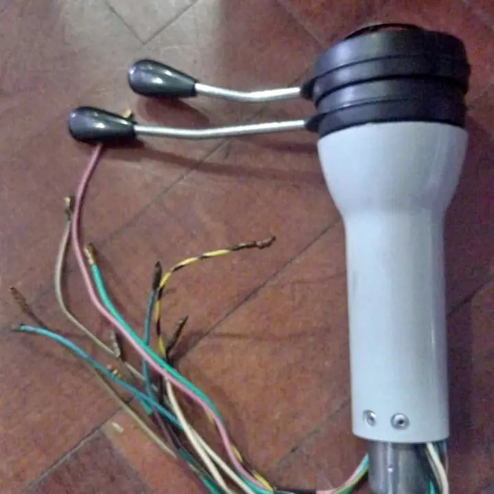 Fiat 600 D 1960 - 1964 palanca luces cono gris brazos metalicos