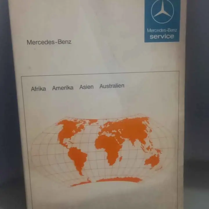 Mercedes benz guia services mundial 1980