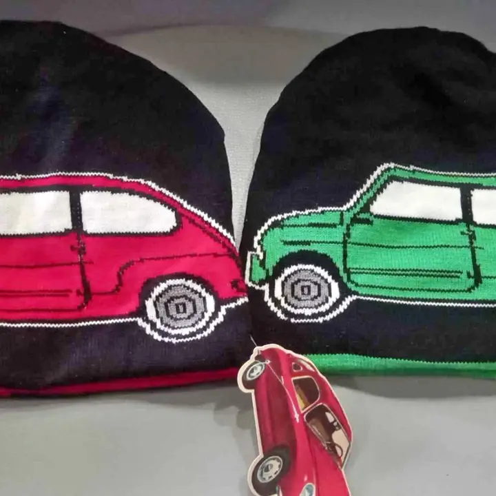 Fiat 600 abarth gorros tejidos