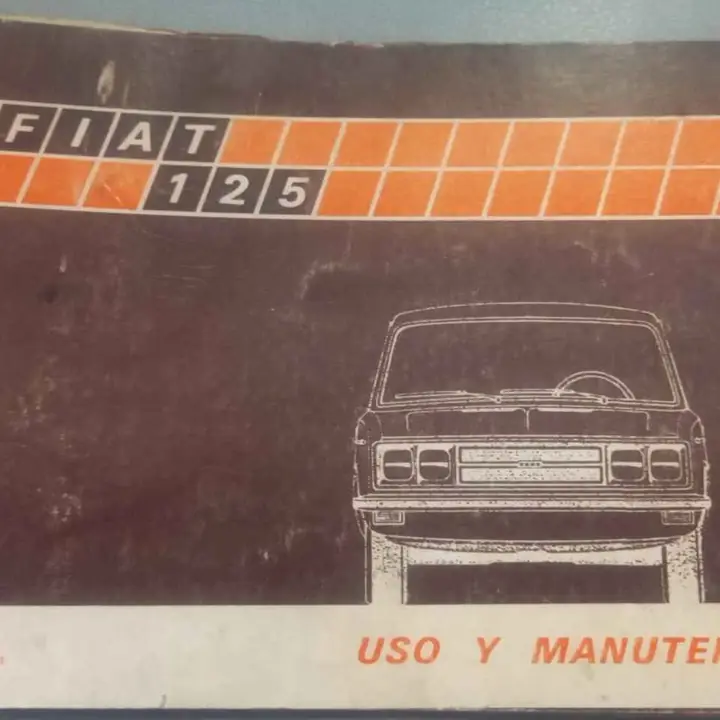 Fiat 125 manual del usuario