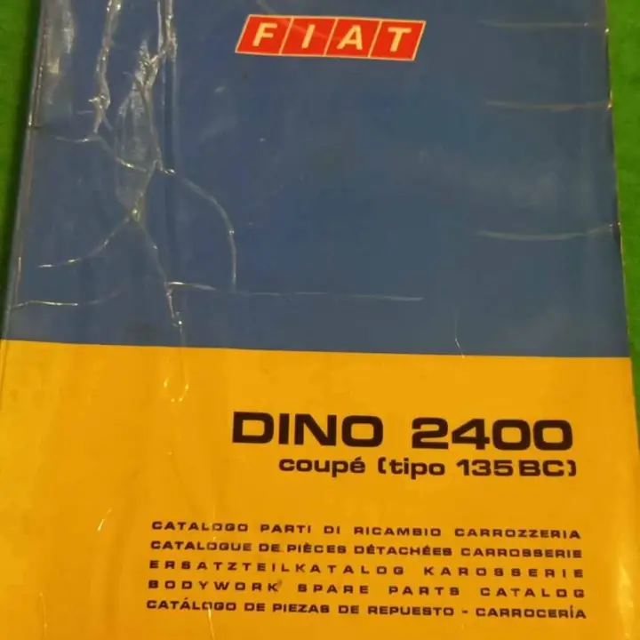 Fiat dino coupe despiece carroceria