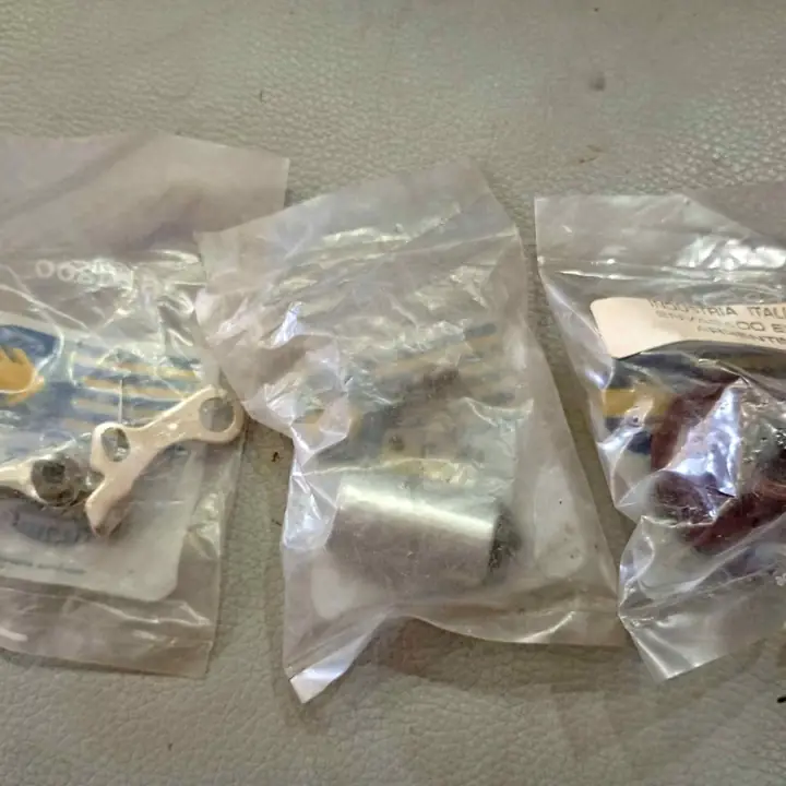 Fiat 600 set platinos condensador y rotor originales