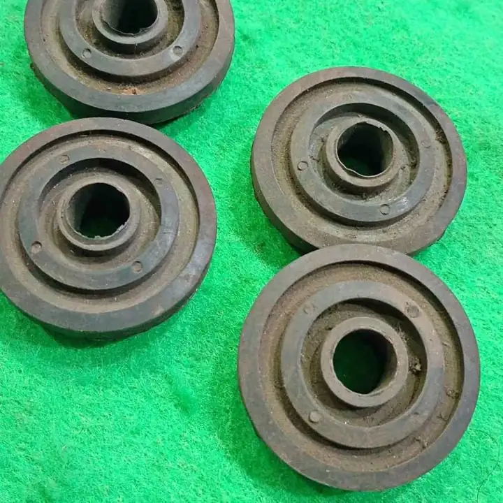 Fiat 600 S y 133 gomas soporte silenciador x unidad