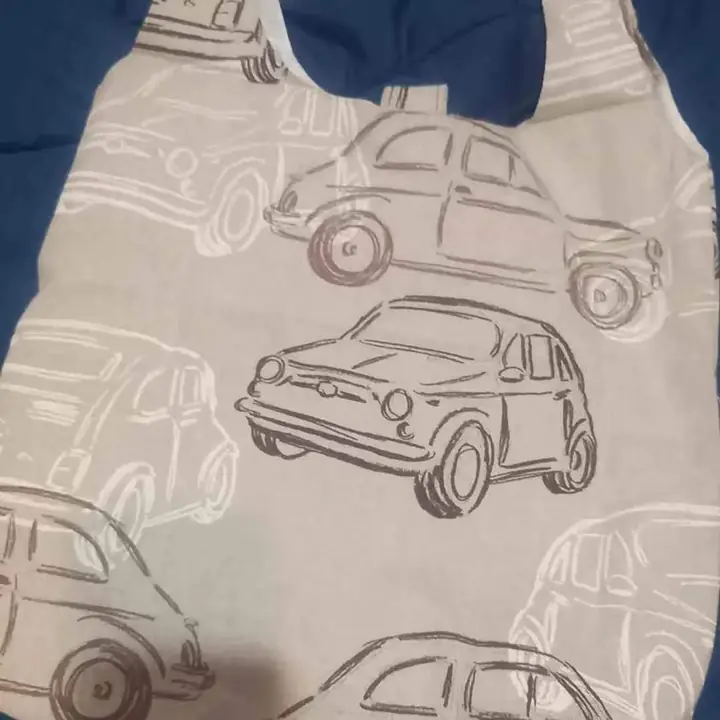 Fiat nuova 500 bolso tela
