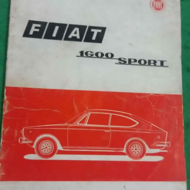 Fiat 1600 coupe manual usuario