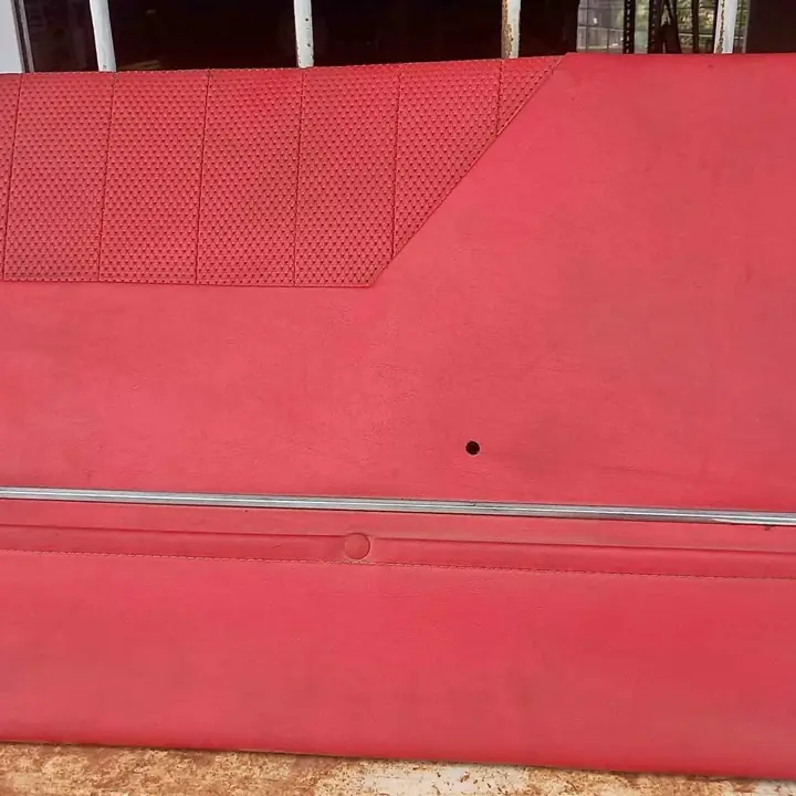 Fiat 800 coupe 770 paneles tapizado originales color rojo x unidad