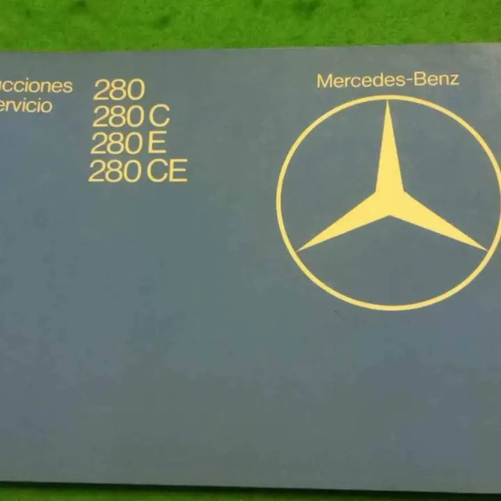Mercedes benz 280 C CE manual usuario