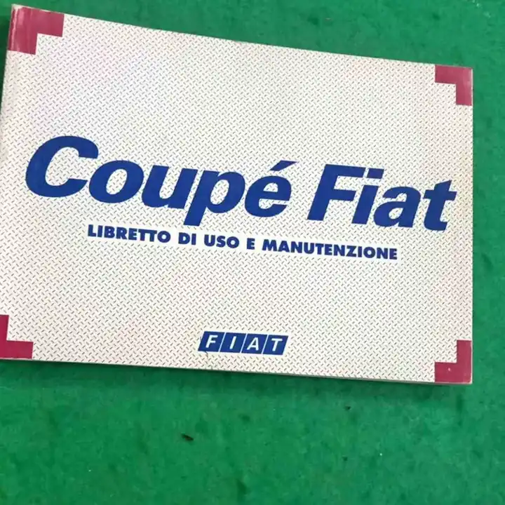 Fiat coupe manual usuario
