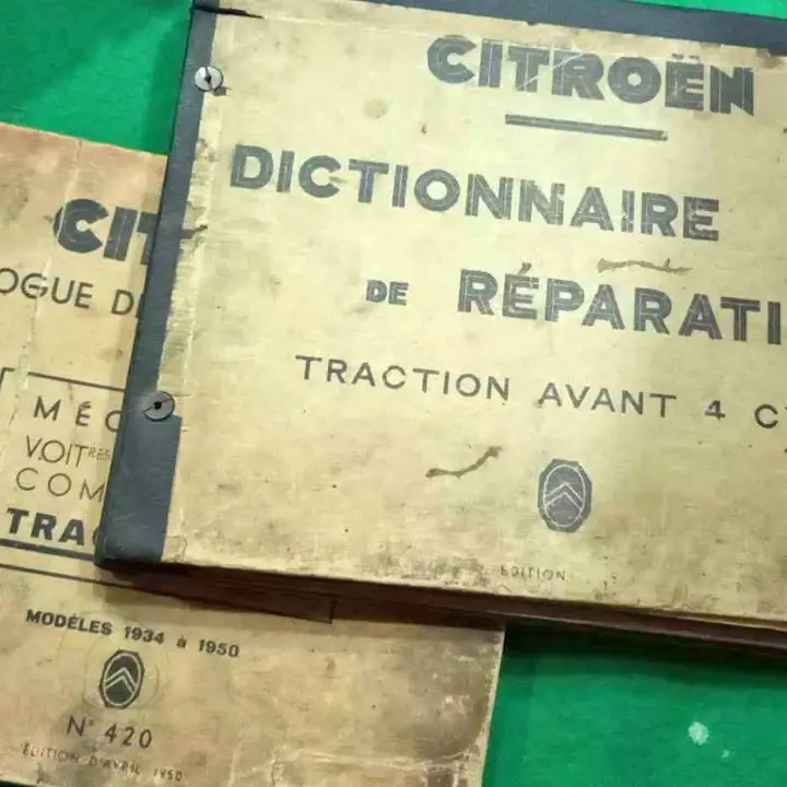 Citroen traction avant catalogos reparaciones