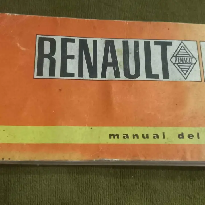 Renault 4 manual de guantera