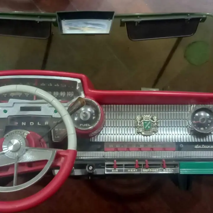 Antiguo juguete simulador manejo decada del 50- 60
