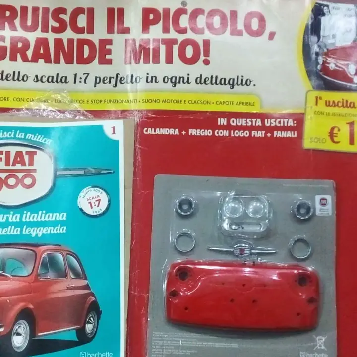 Fiat nuova 500 italiano fasciculo 1