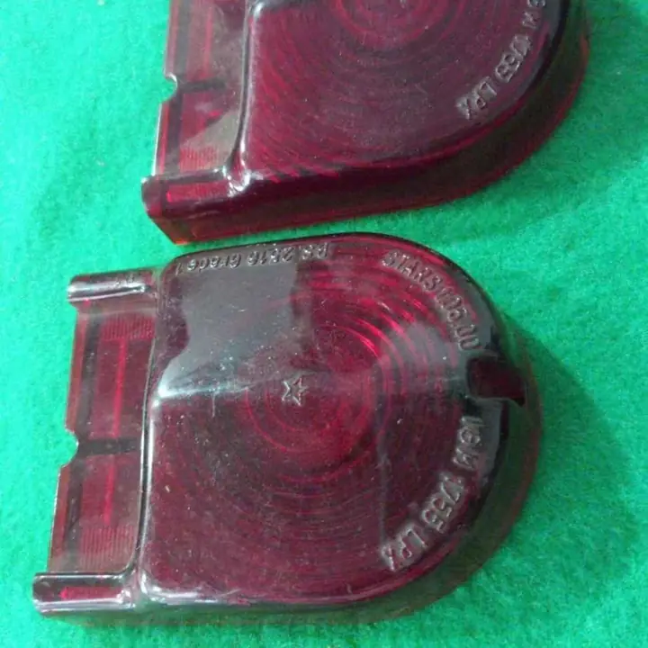 Fiat acrilicos rojos "Stars"