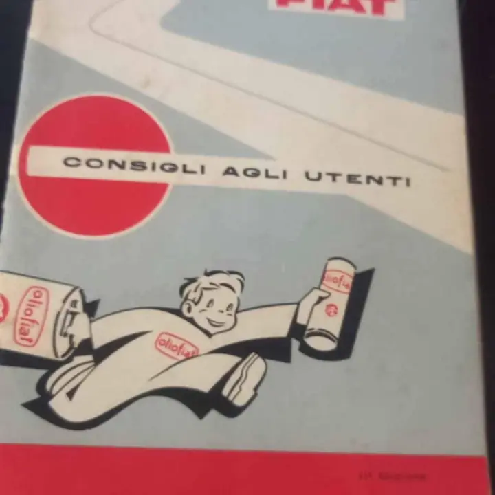 Fiat 600 1100 500 1200 consejos manual italiano