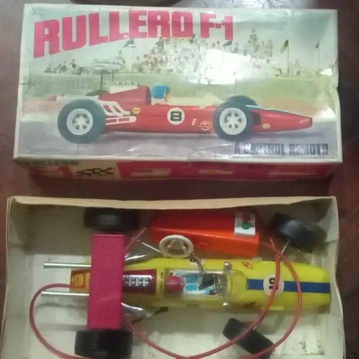 Rullero formula 1 control a cable