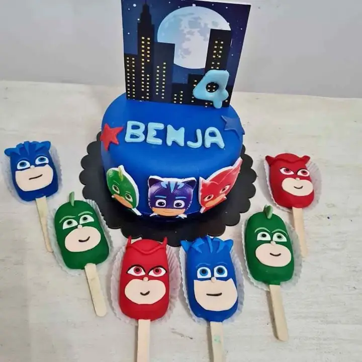 Combo candy 10 niños torta mesa dulce