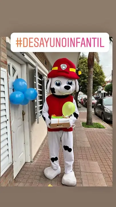 Desayunos infantiles con personajes a domicilio
