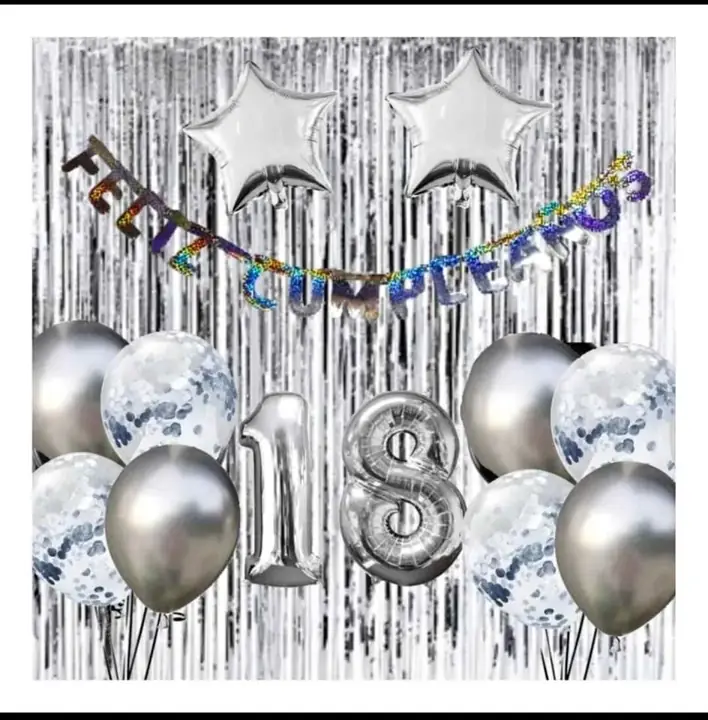 Combo cumple decoración globos