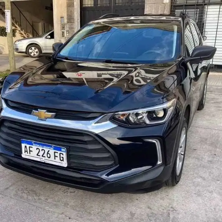Chevrolet tracker negra 1.2 turbo 2021 con 38.000KM