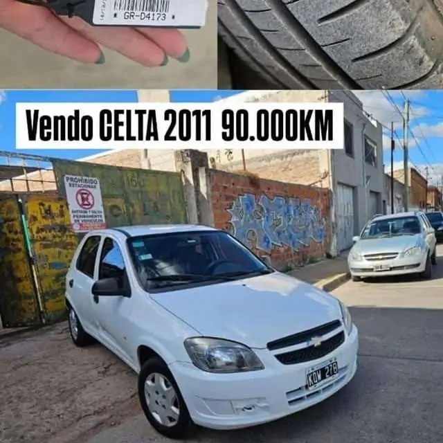 Chevrolet Celta 2011 con 90km