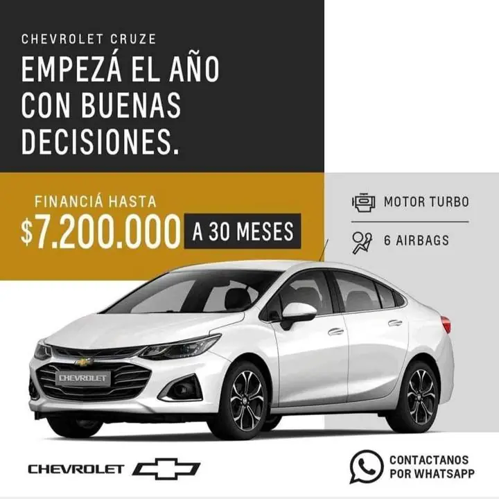Chevrolet cruze 2024