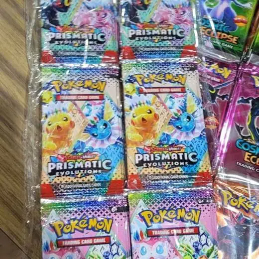 Bolsa sobres pokemons Evoluciones prismáticos
