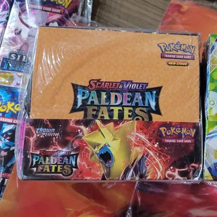 Caja sobres pokemon x32 Paldean Fates