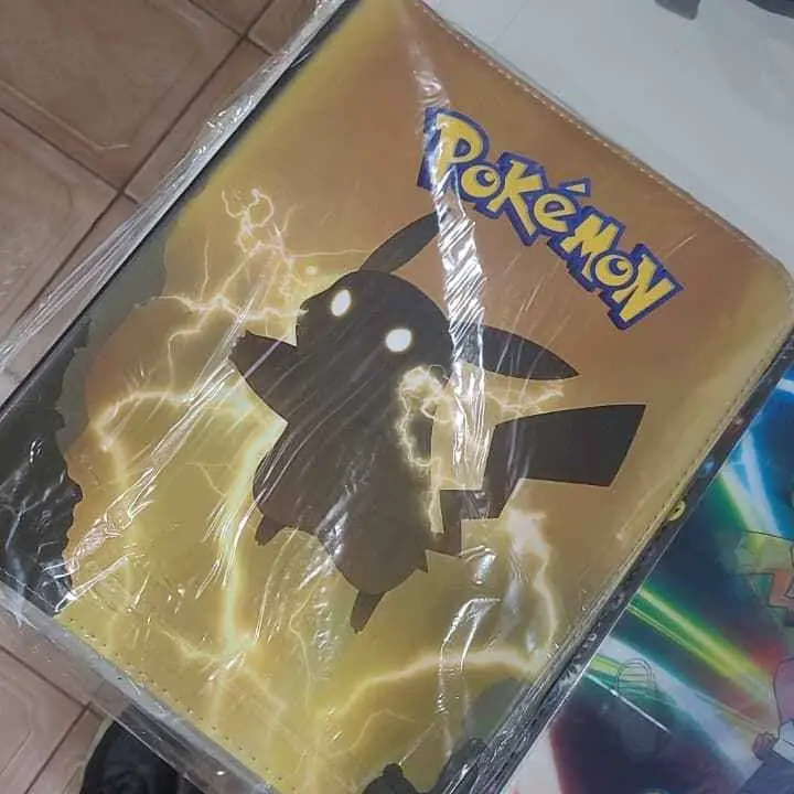 Binder carpeta porta cartas pokemon