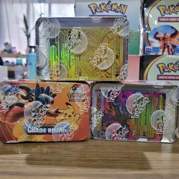 Latas cartas pokemon nueva coleccion