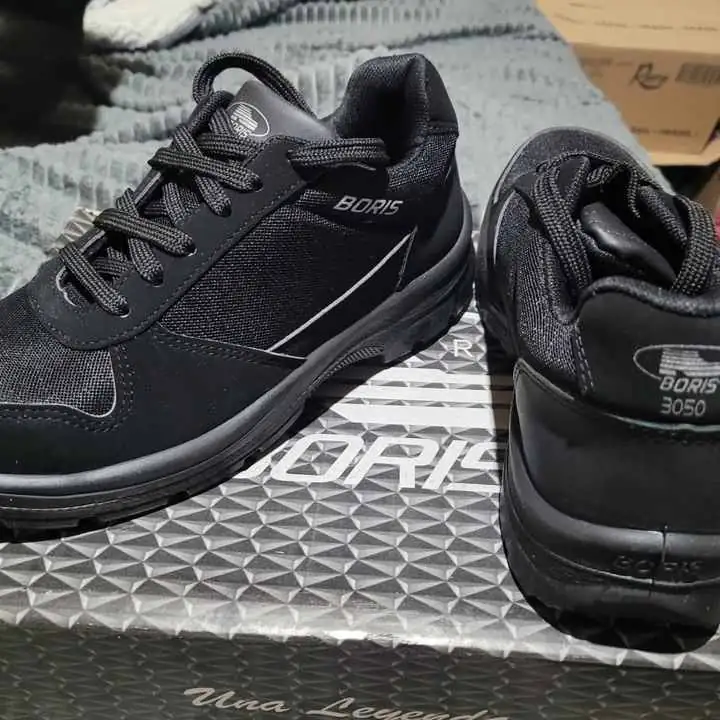 Zapatilla Microfibra Boris Punta Acero 3050RR