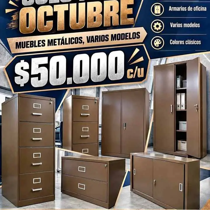 Muebles metálicos Oficina Líquido