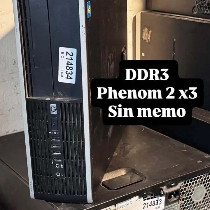 Pc Phenom x3 DDR3 $30.000 sin memo