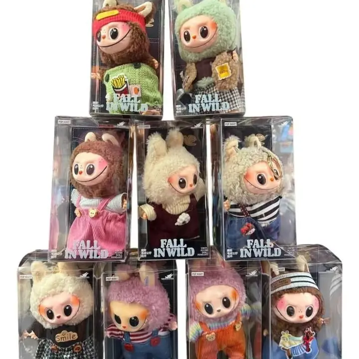 Peluche Labubu Coleccion con ropa