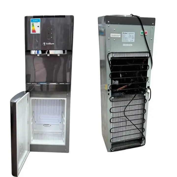 Dispenser Agua fría y caliente con frigobar local al público