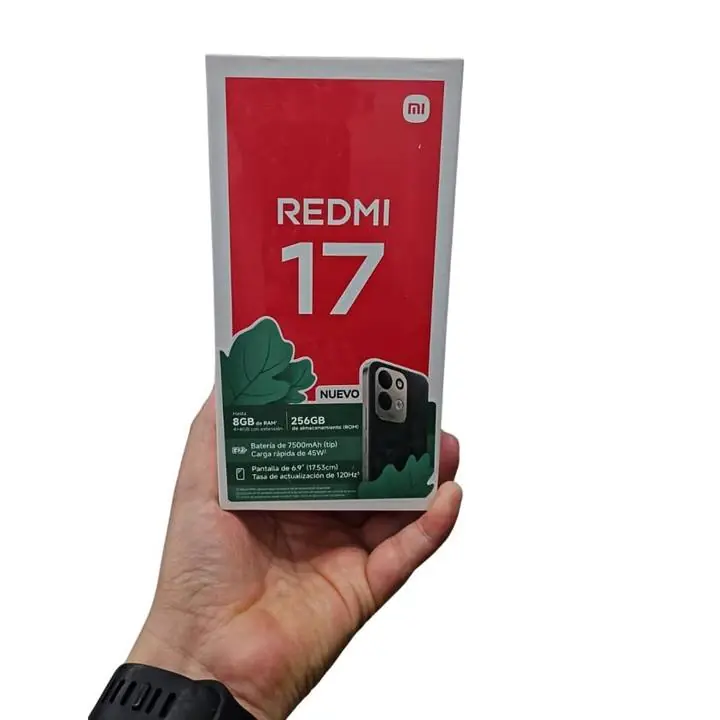 Redmi 17 256GB 8RAM nuevo caja sellada local a la calle zona congreso