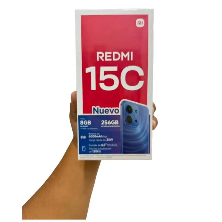 Redmi 15C 256GB 8RAM nuevo caja sellada local a la calle zona congreso