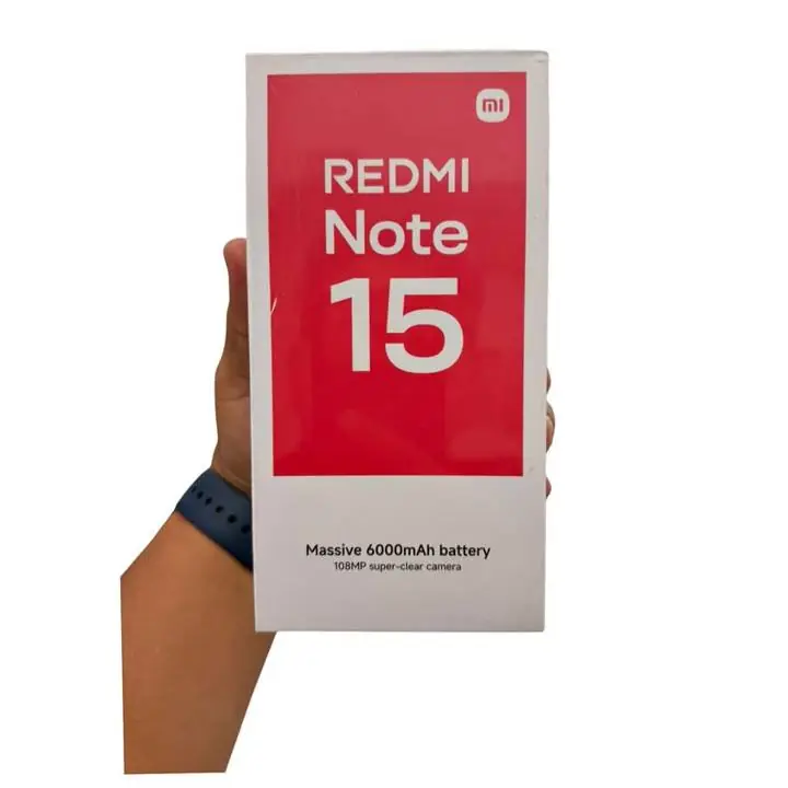 Redmi note 15 128GB 6RAM nuevo caja sellada local a la calle zona congreso