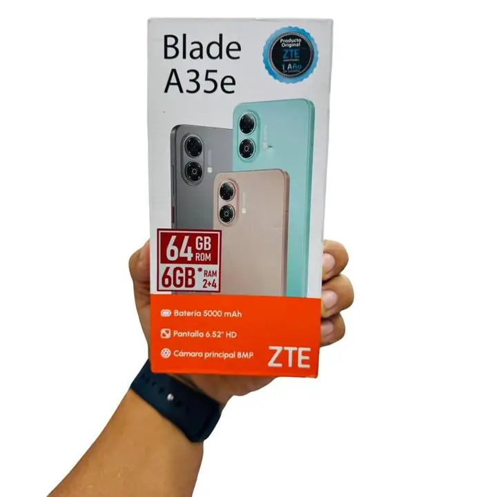 ZTE A35E 64GB 6RAM nuevo caja sellada local a la calle zona congreso