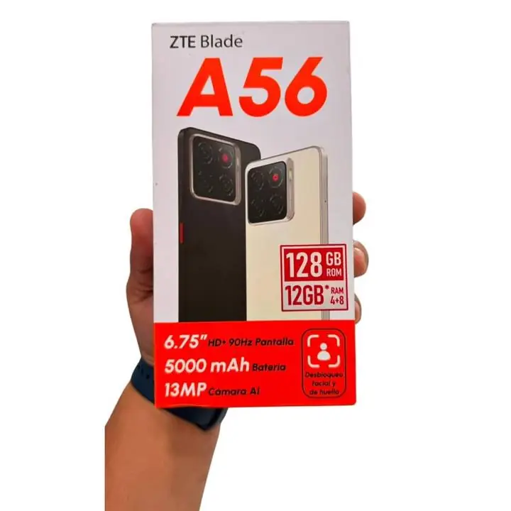 ZTE A56 128GB 12RAM nuevo caja sellada local a la calle zona congreso
