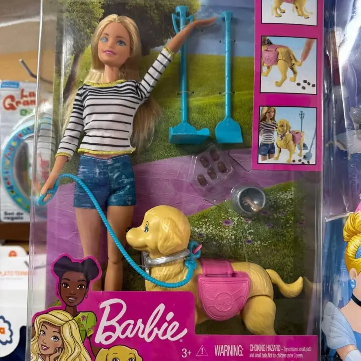 Nueva original barbie con perro
