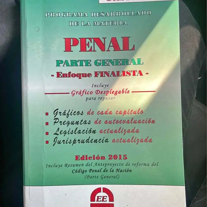 Guía de Estudio Penal parte general Editorial Estudio