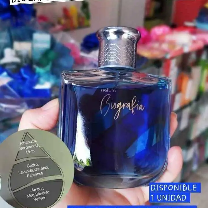 Biografía masculino natura 100ml