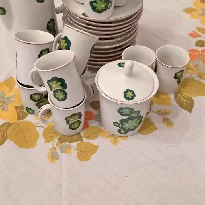 Juego tazas de cafe