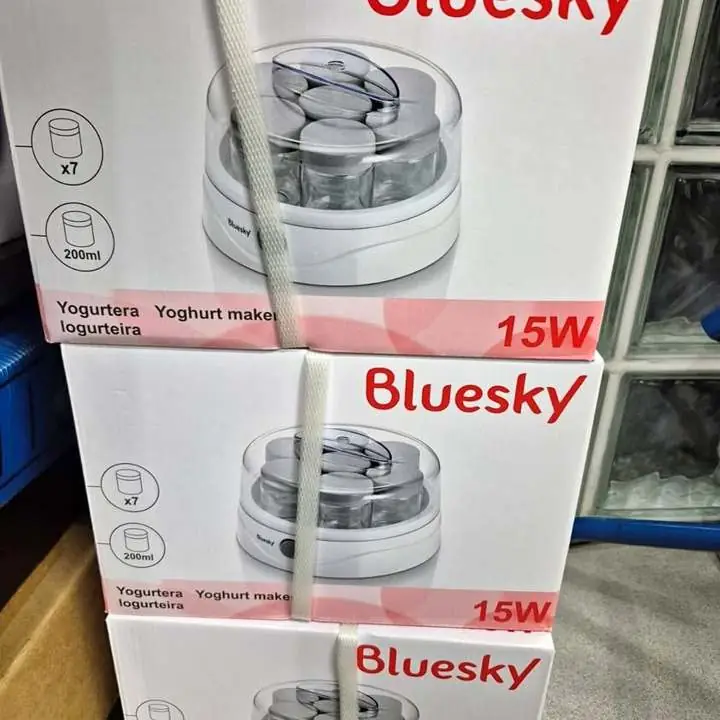 Yogurteras Bluesky nuevas en caja