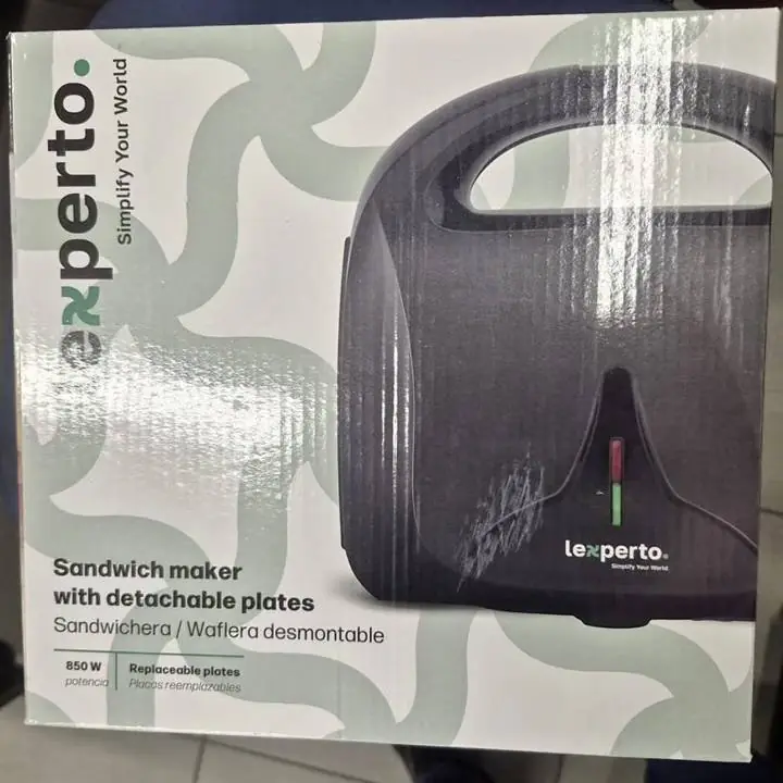 Sandwichera Waflera 2 en 1 Lexperto Sl207 Antiadherente 750w