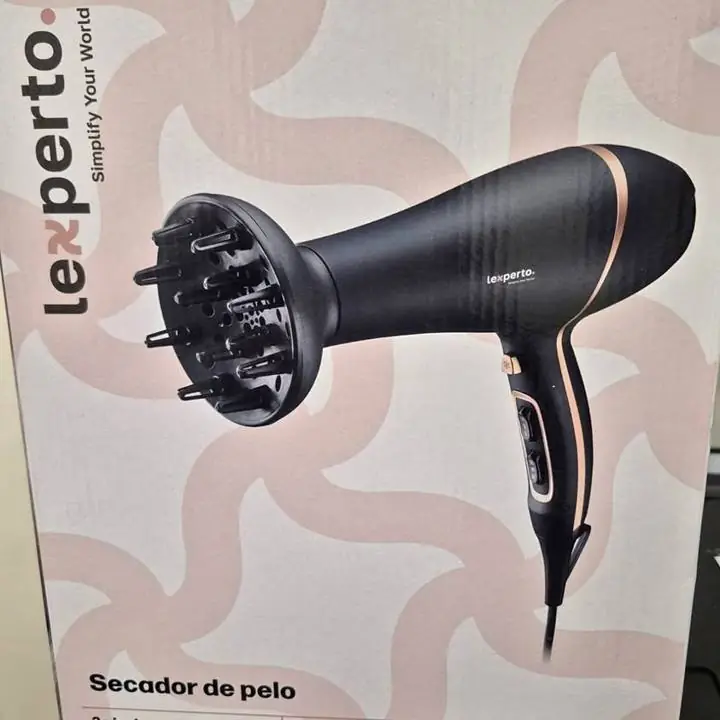 Secador de Pelo Lexperto Tc-2485 2000w 2 Velocidades Negro