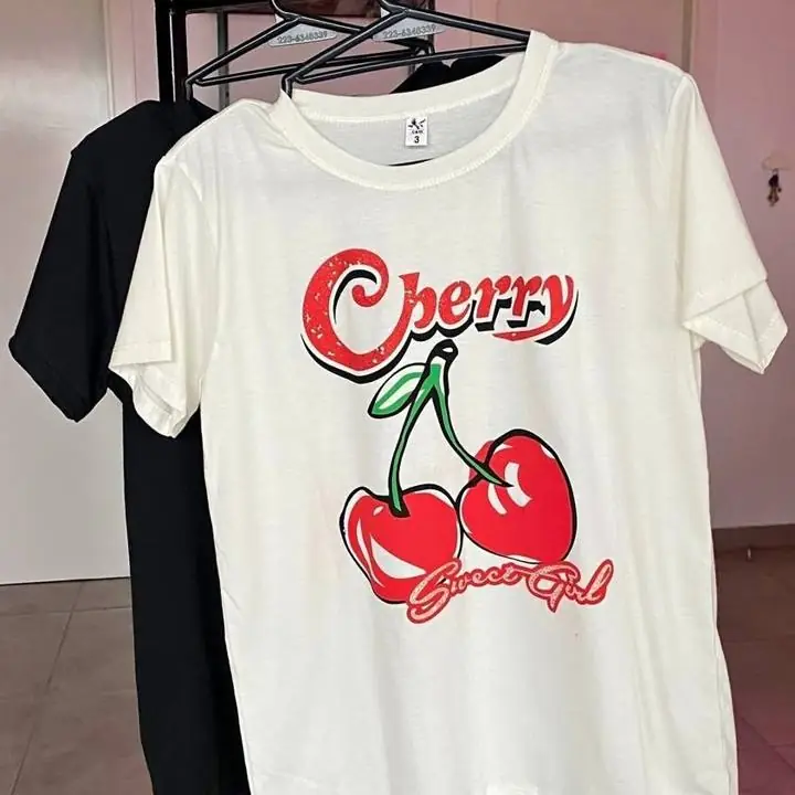 Remeras algdon dama estampadas