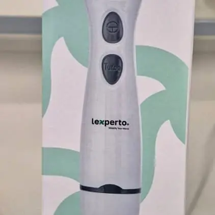 Super oferta hasta agotar stock Minipimer Lexperto Hb6028aw 2 Velocidades Cuchillas Acero