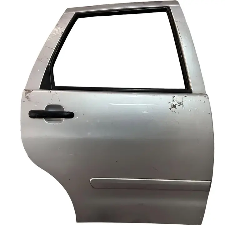 Puerta Trasera Derecha Volkswagen Polo linea vieja gris plat ID:215631