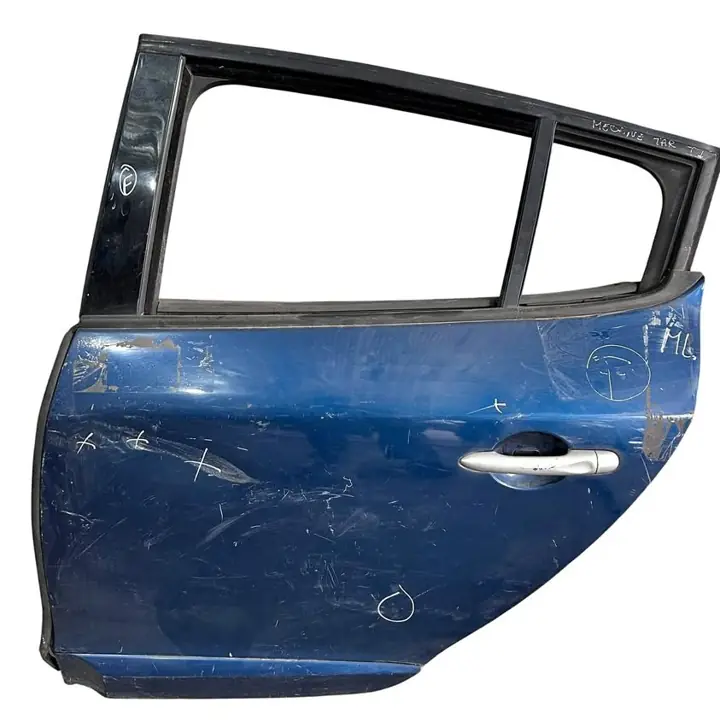 Puerta Trasera Izquierda Renault Megane 3 azul con detalle ID:215747